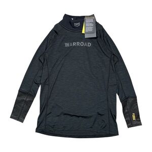 NWT Warroad Tilo Pro Stock Neck Wrist Hockey SR Baselayer Top Black Mens Medium